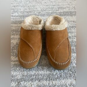 Orthofeet Charlotte Chestnut Slippers Women’s Size 7 Medium